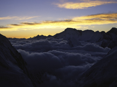 Sea Of Clouds Over Pumori by Michael Brown Pricing Limited Edition Print image