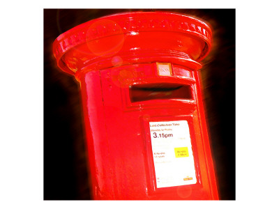 Post Box, London by Tosh Pricing Limited Edition Print image