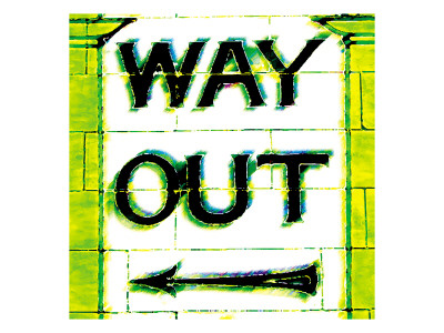 Way Out, London by Tosh Pricing Limited Edition Print image