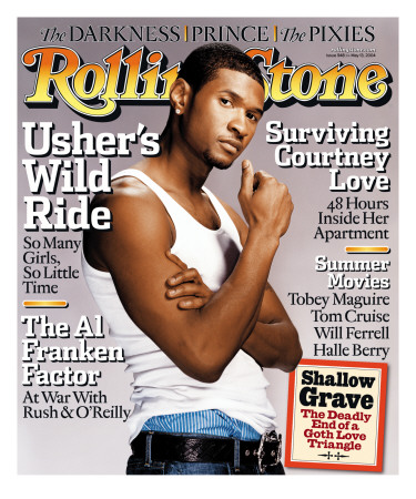 Usher, Rolling Stone No. 948, May 2004 by Martin Schoeller Pricing Limited Edition Print image