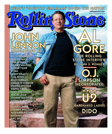 Al Gore, Rolling Stone No. 853, November 2000 by Mark Seliger Pricing Limited Edition Print image