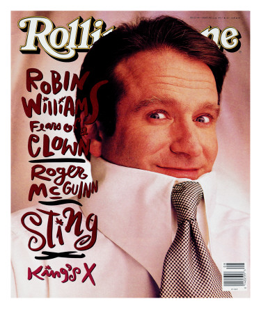 Robin Williams, Rolling Stone No. 598, February 1991 by Mark Seliger Pricing Limited Edition Print image