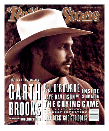 Garth Brooks, Rolling Stone No. 653, April 1993 by Kurt Markus Pricing Limited Edition Print image