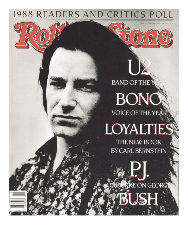 Bono, Rolling Stone No. 547, March 9, 1989 by Anton Corbijn Pricing Limited Edition Print image