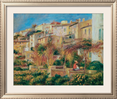Terrace At Cagnes by Pierre-Auguste Renoir Pricing Limited Edition Print image