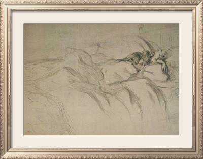 Elles - Femme Couchee by Henri De Toulouse-Lautrec Pricing Limited Edition Print image