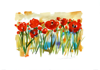 Poppies by Alfred Gockel Pricing Limited Edition Print image