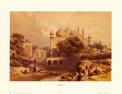 Jama Musjia Agra by David Roberts Pricing Limited Edition Print image