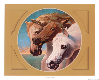 Pharoah's Horses by John Frederick Herring I Pricing Limited Edition Print image