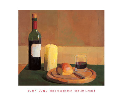 Still Life With Bread And Wine by John Long Pricing Limited Edition Print image