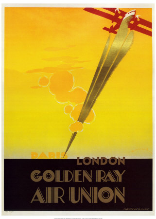 Golden Ray Air Union by Edmond Maurus Pricing Limited Edition Print image