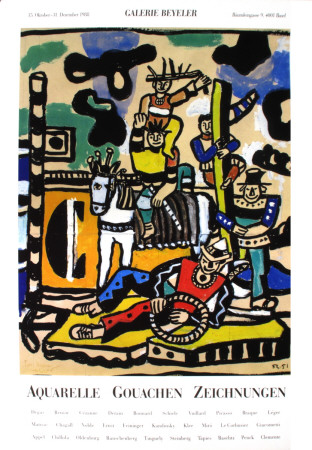Beyeler by Fernand Leger Pricing Limited Edition Print image