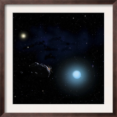 Double Star Albiero Lights Up The Constellation Cygnus The Swan by Stocktrek Images Pricing Limited Edition Print image