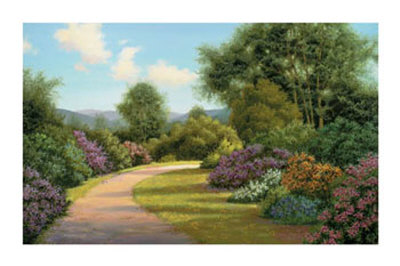 Garden Walk by David Birmingham Pricing Limited Edition Print image