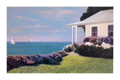 Memories Of A Summer Cottage by Lin Seslar Pricing Limited Edition Print image