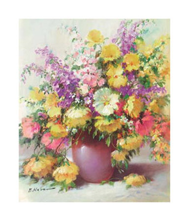 Pastellblumen by Eva Hesse Pricing Limited Edition Print image