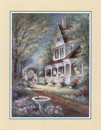 Victorian Home by George Bjorkland Pricing Limited Edition Print image