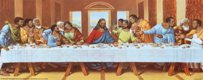 Black Last Supper by Tobey Pricing Limited Edition Print image