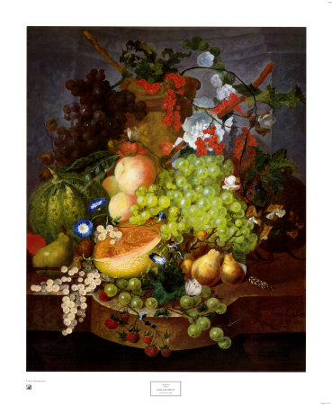 Still Life Fruit by Georgius Van Os Pricing Limited Edition Print image