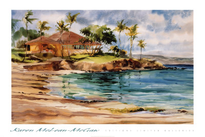 Maui Morning by Karen Mclean Pricing Limited Edition Print image