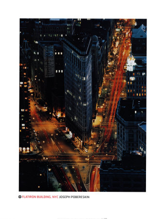 Flatiron Building, New York City by Joseph Pobereskin Pricing Limited Edition Print image