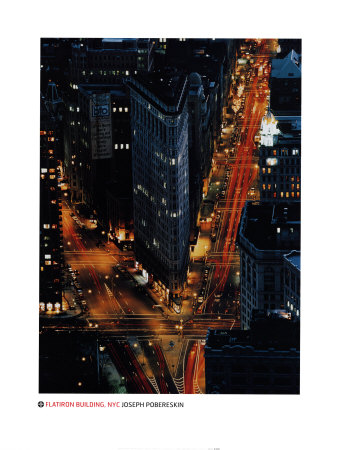 Flatiron Building, New York City by Joseph Pobereskin Pricing Limited Edition Print image