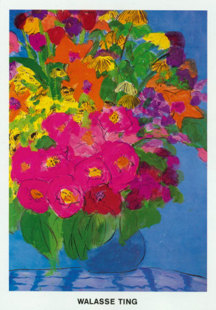 Flowers by Walasse Ting Pricing Limited Edition Print image