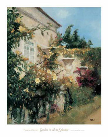 Garden In All Its Splendor by Francisco Sillué Pricing Limited Edition Print image