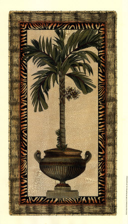Palms With Rattan Ii by Kayla Boekman Pricing Limited Edition Print image