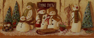 Think Snow by Linda Lane Pricing Limited Edition Print image