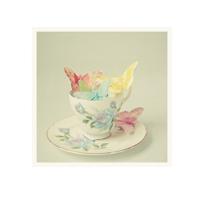 Cup Of Butterflies by Cassia Beck Pricing Limited Edition Print image