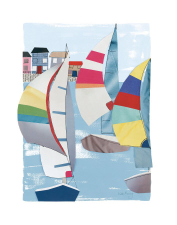 Summer Sail Ii by Kate Rowley Pricing Limited Edition Print image