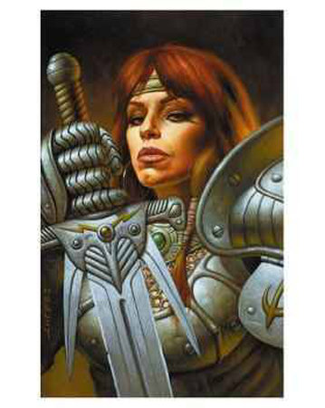 Paladin by Alex Horley Pricing Limited Edition Print image