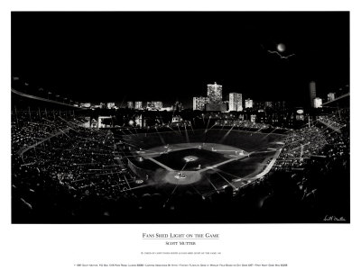 Fans Shed Light by Scott Mutter Pricing Limited Edition Print image