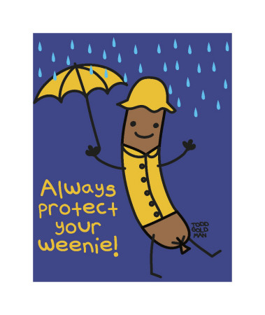 Always Protect Your Weenie by Todd Goldman Pricing Limited Edition Print image