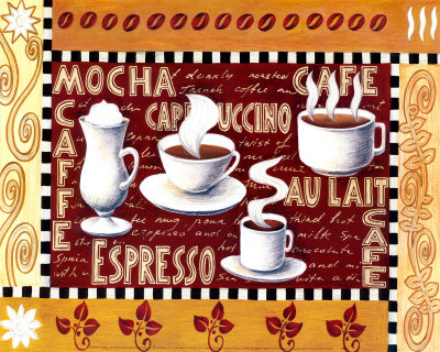 Coffee Montage by Helen Vladykina Pricing Limited Edition Print image