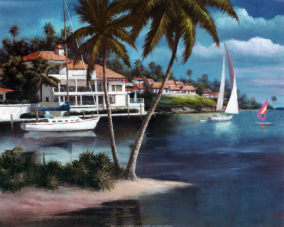 Safe Harbor by T. C. Chiu Pricing Limited Edition Print image