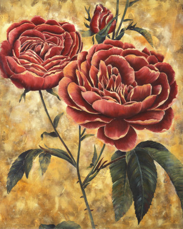 Romantic Roses Ii by Richard Henson Pricing Limited Edition Print image