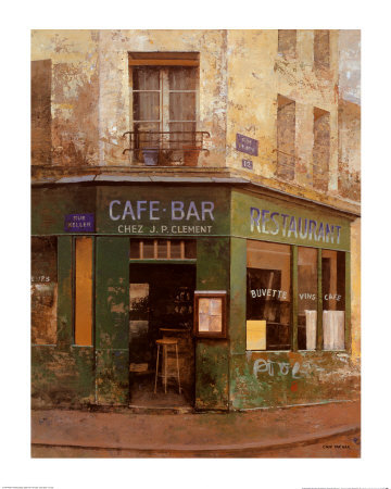 Cafe Bar by Chiu Tak-Hak Pricing Limited Edition Print image