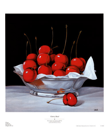 Cherry Bowl by Simon Steele Pricing Limited Edition Print image
