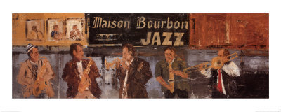 Maison Bourbon Jazz by Joseph Bonet Subirats Pricing Limited Edition Print image