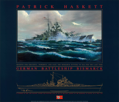 Bismarck by Patrick Hasket Pricing Limited Edition Print image