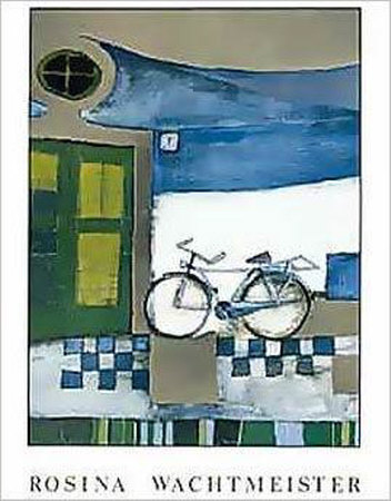 Blue Bicycle by Rosina Wachtmeister Pricing Limited Edition Print image
