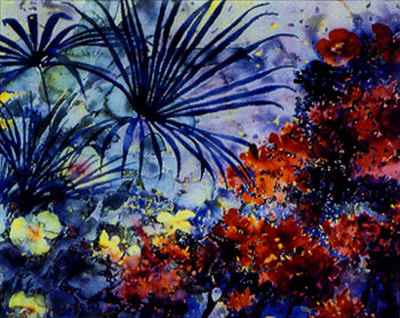 Tropical Folage by Fred Hunt Pricing Limited Edition Print image