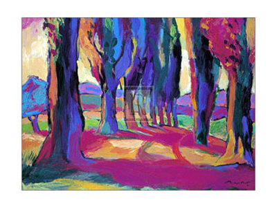 Pathway To The Vineyard by Gerry Baptist Pricing Limited Edition Print image