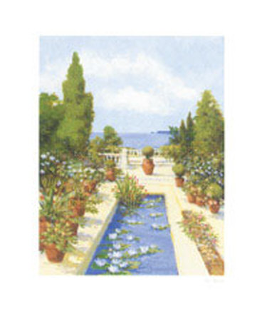Coastal Garden I by Tony Roberts Pricing Limited Edition Print image
