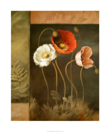 Poppies by Lisa Audit Pricing Limited Edition Print image