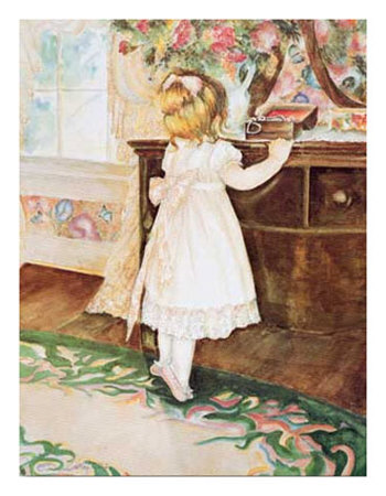 Innocent Curiosity by Lois Virginia Babb Pricing Limited Edition Print image