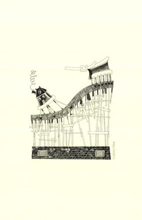 Construction Platform by Nicholas Cann Pricing Limited Edition Print image