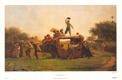 Old Stage Coach by Eastman Johnson Pricing Limited Edition Print image